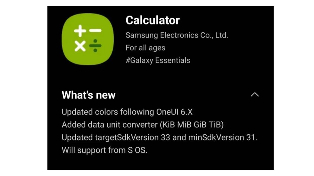 Samsung, uygulamaları One UI 6 için güncellemeye başladı 1.Resim