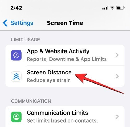 iOS 17/ iOS 18&#8217;de ‘Ekran Mesafesi’ özelliği nasıl etkinleştirilir ve kullanılır? 4.Resim