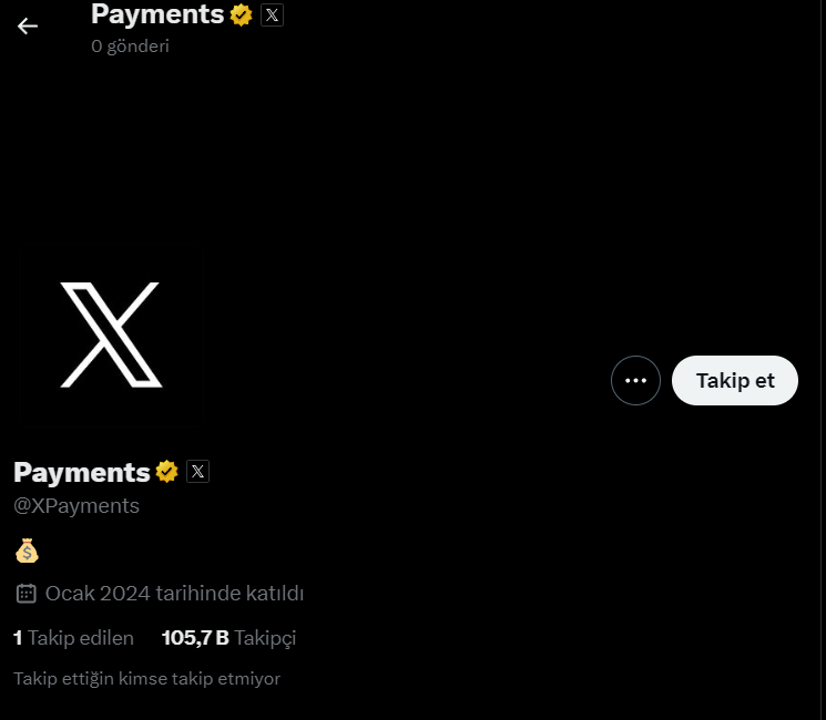 X (Twitter) bankaya dönüşüyor: X Payments Açıldı 1.Resim