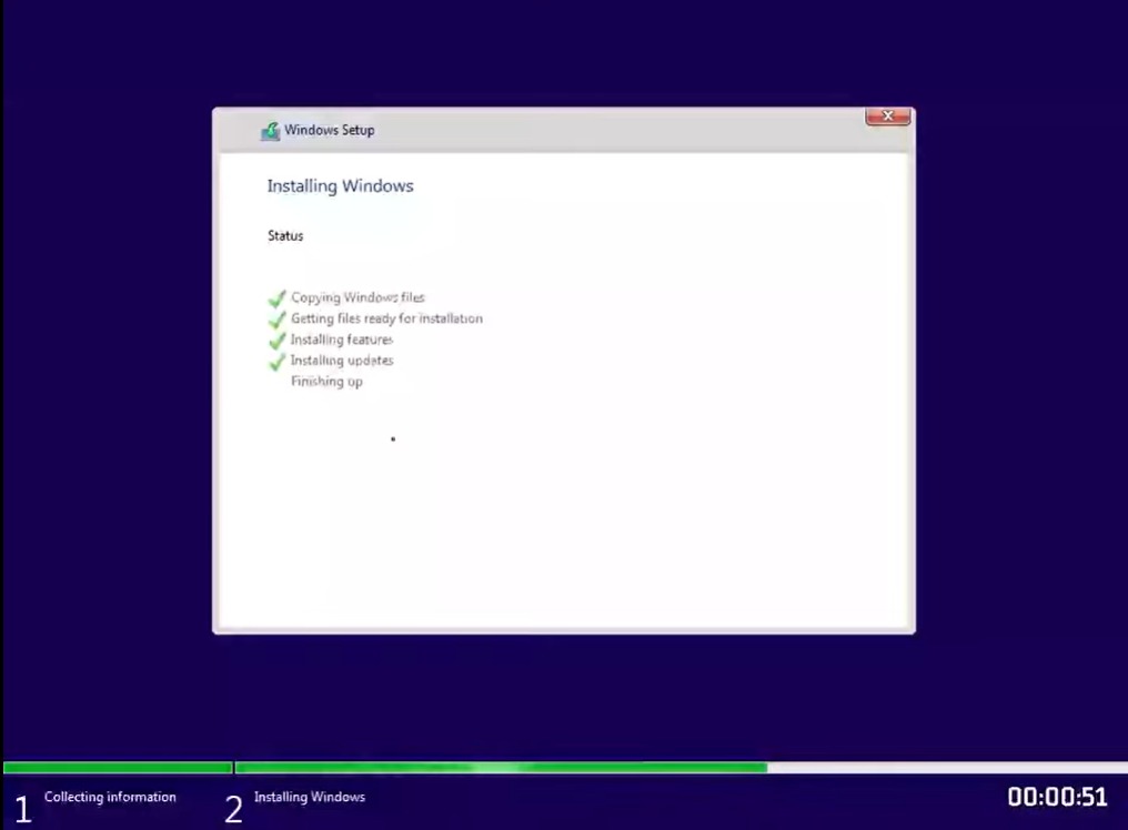 Windows 10&#8217;da rekor! Tam 104 saniyede kurulum yapıldı 1.Resim