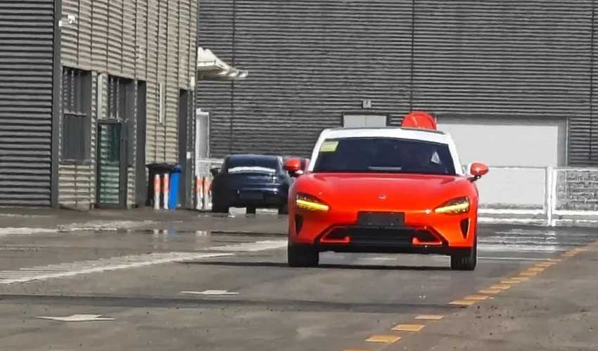 Tesla rakibi Xiaomi SU7&#8217;nin yeni renkleri görüntülendi 1.Resim