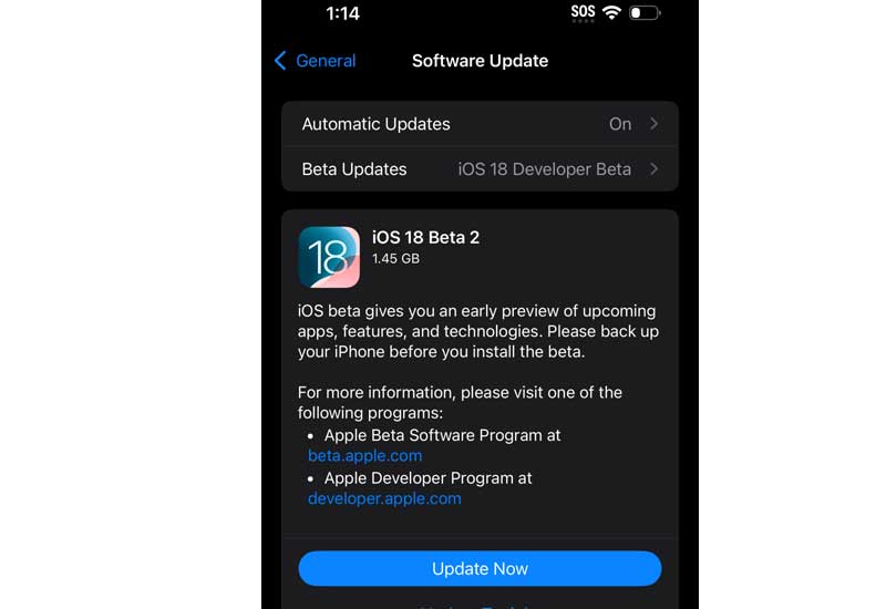 iOS 18 beta 2 ile gelen yenilikler: İki sürpriz özellik var 1.Resim