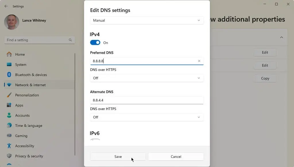 DNS Nasıl Değiştirilir? Windows 10 ve Windows 11 DNS değiştirme. Kısıtlamalara son 7.Resim